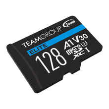 Карты памяти team Group ELITE карта памяти 128 GB MicroSDXC UHS-I TEAUSDX128GIV30A103