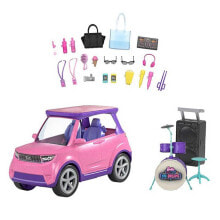 Транспорт для кукол bARBIE Dreamhouse Pink Glitter Musical Car