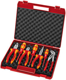 Наборы инструментов и оснастки набор для электромонтажа в чемодане Knipex 00 21 15 KN-002115 7 предметов