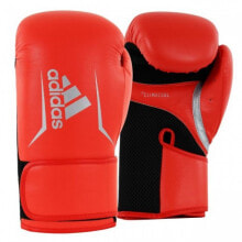 Боксерские перчатки боксерские перчатки на липучке adidas Speed 100 Красные