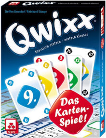 Развлекательные игры для детей Qwixx Карточная игра