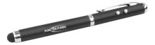 Стилусы Ansmann Stylus Touch 4in1 стилус Черный, Серебристый 22 g 1600-0271