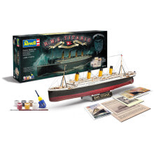 Сборные модели и аксессуары для детей Revell Gift-Set 100 Years TITANIC 1:400 Пассажирский корабль Сборочный комплект 05715