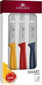 Наборы кухонных ножей Gerlach GERLACH. KNIFE SET 3 pcs. SMART COLOR GER930M