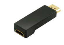Компьютерные разъемы и переходники shiverpeaks BS77403 кабельный разъем/переходник DisplayPort HDMI Черный