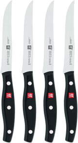 Zwilling 140 x 250 mm Twin Pollux Steak Knife, Set of 4, Stainless Steel