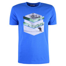 Мужские футболки Мужская футболка повседневная синяя с принтом  T-Shirt