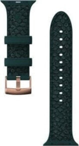 Аксессуары для умных часов и браслетов Njord by Elements Pasek do Apple Watch 40mm zielony