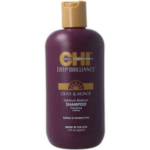 Шампуни для волос Farouk Systems CHI Deep Briliance Shampoo Увлажняющий и придающий блеск шампунь с маслами монои и оливы 365 мл