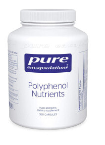 Витаминно-минеральные комплексы Pure Encapsulations Polyphenol Nutrients Гипоаллергенный мультивитаминно-минеральный комплекс с добавлением полифенолов 360 капсул