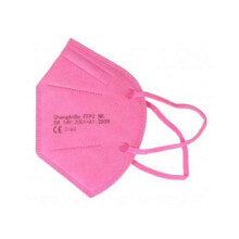 Маски и защитные шапочки shico FFP2 --Респираторная защитная маска  для взрослых ( розовый)