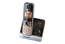 Радиотелефоны panasonic KX-TG6721 DECT телефон Серый KX-TG6721GB