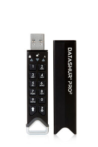 USB  флеш-накопители iStorage datAshur PRO2 USB флеш накопитель 64 GB USB тип-A 3.2 Gen 1 (3.1 Gen 1) Черный IS-FL-DP2-256-64