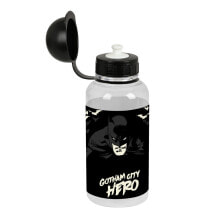 Спортивные шейкеры и бутылки бутылка с водой Batman Hero Чёрный PVC (500 ml)