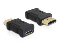 Компьютерные разъемы и переходники DeLOCK 65262 кабельный разъем/переходник 19 pin HDMI - A 19 pin HDMI - C Черный