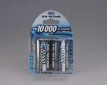 Батарейки и аккумуляторы для аудио- и видеотехники Ansmann 10000 mAh - Mono / D / HR20 Никель-металл-гидридный (NiMH) 5030642