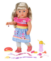 Куклы классические Кукла Zapf BABY born Sister Модная сестричка,43 см ,с аксессуарами,830345