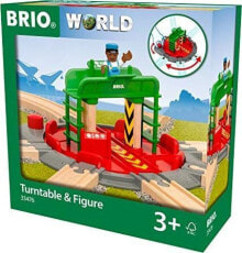 Игрушечный транспорт для малышей Brio BRIO locomotive turntable with control bridge - 33476
