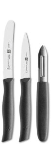 Наборы кухонных ножей набор ножей ZWILLING TWIN GRIP 38738-000-0 3 предмета