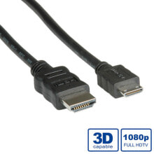 Компьютерные разъемы и переходники rOLINE HDMI High Speed Cable + Ethernet, A - C, M/M 2 m HDMI кабель 11.04.5580