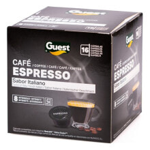 Капсулы для кофемашин Кофе в капсулах Guest Coffee capsules Espresso 16 шт