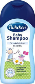 Bubchen Baby Shampoo Sensitive Детский шампунь для чувствительной кожи головы 200 мл