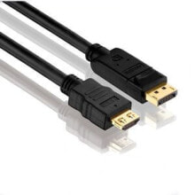 Компьютерные разъемы и переходники PureLink PI5100-010 видео кабель адаптер 1 m DisplayPort HDMI Черный