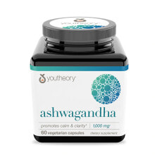 Youtheory Ashwagandha --  Ашваганда( молодость) - 1000 мг - 60 капсул