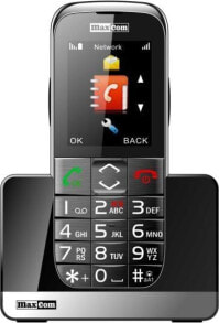 Кнопочные телефоны Телефон komórkowy Maxcom MM720BB Царный