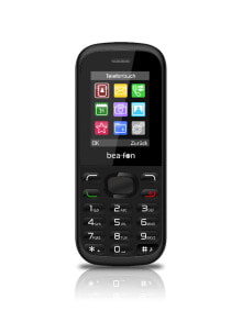 Кнопочные телефоны Beafon C70 4,5 cm (1.77") 60 g Черный Телефон начального уровня C70_EU001B