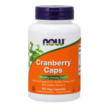 NOW Cranberry Caps Клюквенные капсулы для мочевыводящих путей 100 растительных капсул