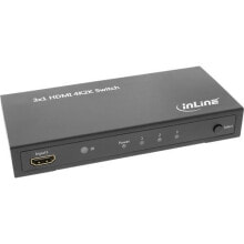 Умные видеорегистраторы и коммутаторы InLine 65014 коммутатор видео сигналов HDMI