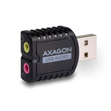Звуковые карты axagon ADA-10 аудио карта USB