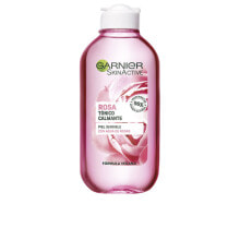 Жидкие очищающие средства Garnier SkinActive Rosas Tonic Успокаивающий розовый тоник для чувствительной кожи  200 мл