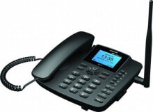 Телефоны Telefon stacjonarny Maxcom MM 41D Czarny