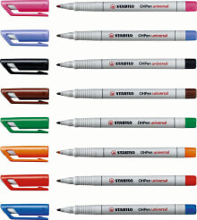 Письменные ручки sTABILO OHPen universal маркер 10 шт Синий 841-41