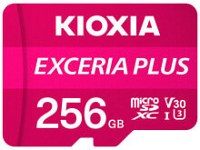 Карты памяти kioxia Exceria Plus карта памяти 256 GB MicroSDXC Класс 10 UHS-I LMPL1M256GG2