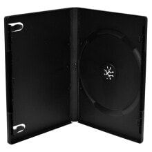 Сумки и боксы для дисков mediaRange BOX30 чехлы для оптических дисков Кейс для DVD дисков 1 диск (ов) Черный