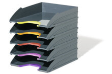 Лотки для бумаги durable VARICOLOR Пластик Антрацит, Разноцветный 770557