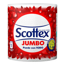 Туалетная бумага и бумажные полотенца scottex Jumbo Бумажные полотенца для кухни 2 слойные