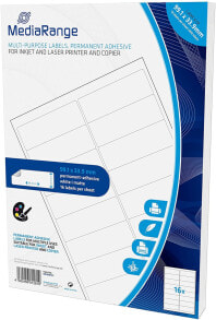 Универсальные этикетки labels MediaRange White 99,1x33,9 mm (Pack of 800)