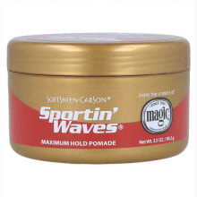 Воск и паста для укладки волос Soft & Sheen Carson Sportin'Waves Помада для волос максимальной фиксации 99.2 г