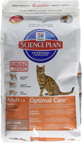 Сухой Сухой корм для кошек 	 Hill's,  Science Plan Feline Adult Optimal Care,для взрослых, с курицей, 2 кг