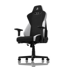 Компьютерные кресла Игровое кресло для ПК Мягкое сиденье Черный Белый ,Nitro Concepts S300  NC-S300-BW