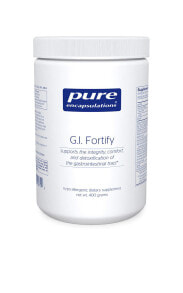 Витамины и БАДы для пищеварительной системы Pure Encapsulations G. I. Fortify Гипоаллергенный комплекс здоровья клеток и детоксикации желудочно-кишечного тракта 400 г