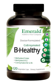 Витамины группы B Emerald Labs CoEnzymated B Healthy -- Коферментированный витамин В  - 120 Растительных капсул