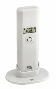 Цифровые бытовые метеостанции tFA-Dostmann 30.3303.02 передатчик температуры Для помещений -40 - 60 °C