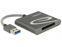 Устройства для чтения карт памяти DeLOCK 91583 кардридер Серый USB 3.2 Gen 1 (3.1 Gen 1)