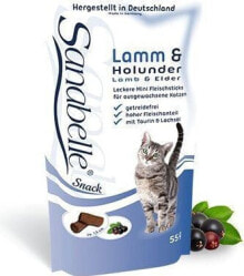 Лакомства для кошек Bosch Tiernahrung SANABELLE 55g SnackJAGNIĘCINA&CZARNY BEZ