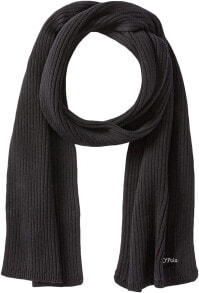 Мужские шарфы Мужской шарф черный трикотажный Marc OPolo Mens scarf